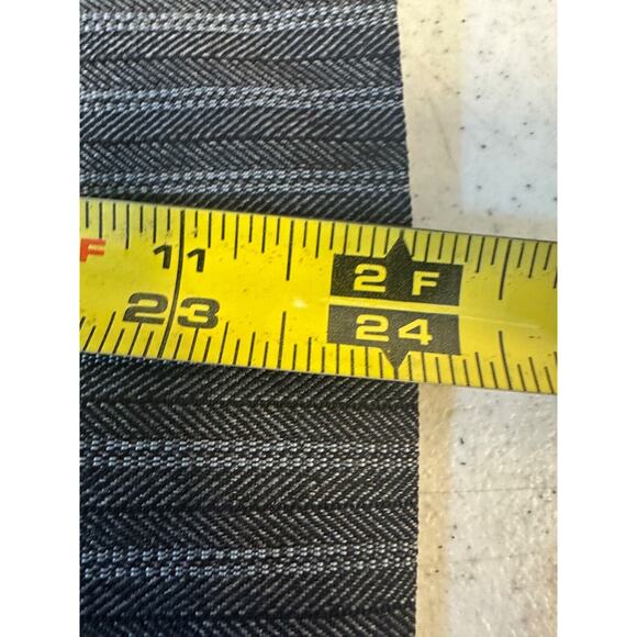 NEW Atelier Blazer Size 10 Gray Heather Pinstripe Button Front LS $240 Women A10 - Picture 9 of 9